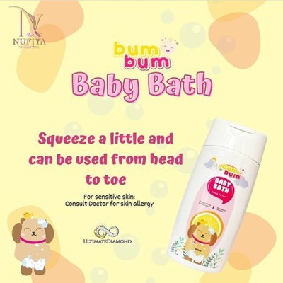 Contoh Promosi Produk dalam Bahasa Inggris dan Artinya Baby Bath